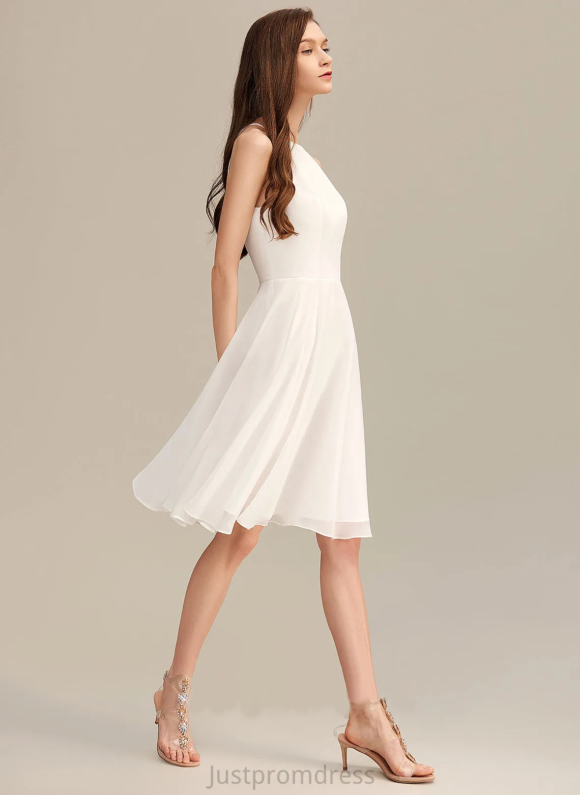 A-line Dresses Annalise Halter Formal Dresses