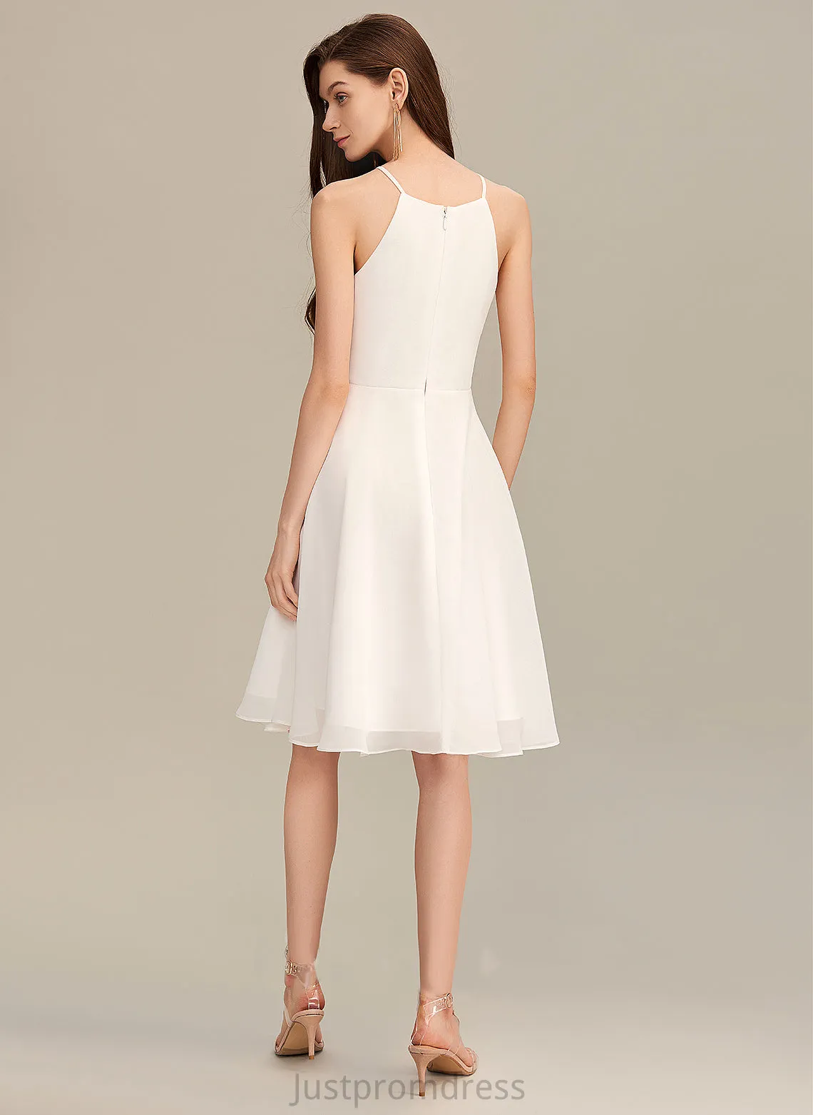 A-line Dresses Annalise Halter Formal Dresses