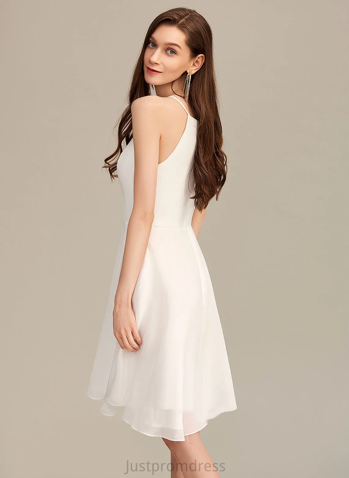 A-line Dresses Annalise Halter Formal Dresses