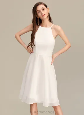 A-line Dresses Annalise Halter Formal Dresses