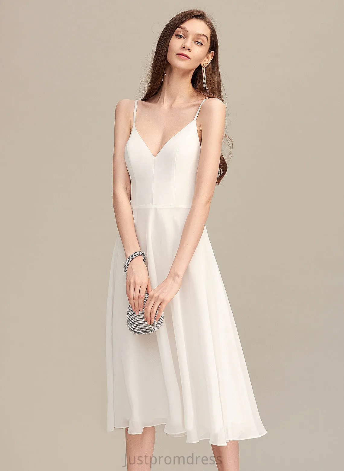 A-line Formal Dresses Dresses V-Neck Allison