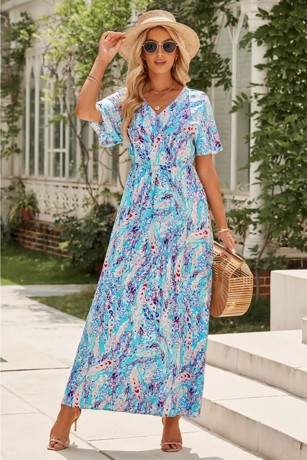 A Summer Story Maxi Multicolor Dress