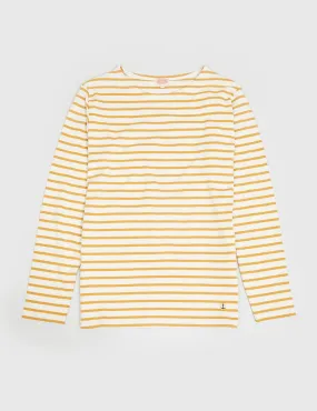 Armor Lux Loctudy  Breton T-Shirt - Ambra Yellow