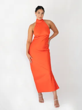 Banks Maxi Dress- Flame