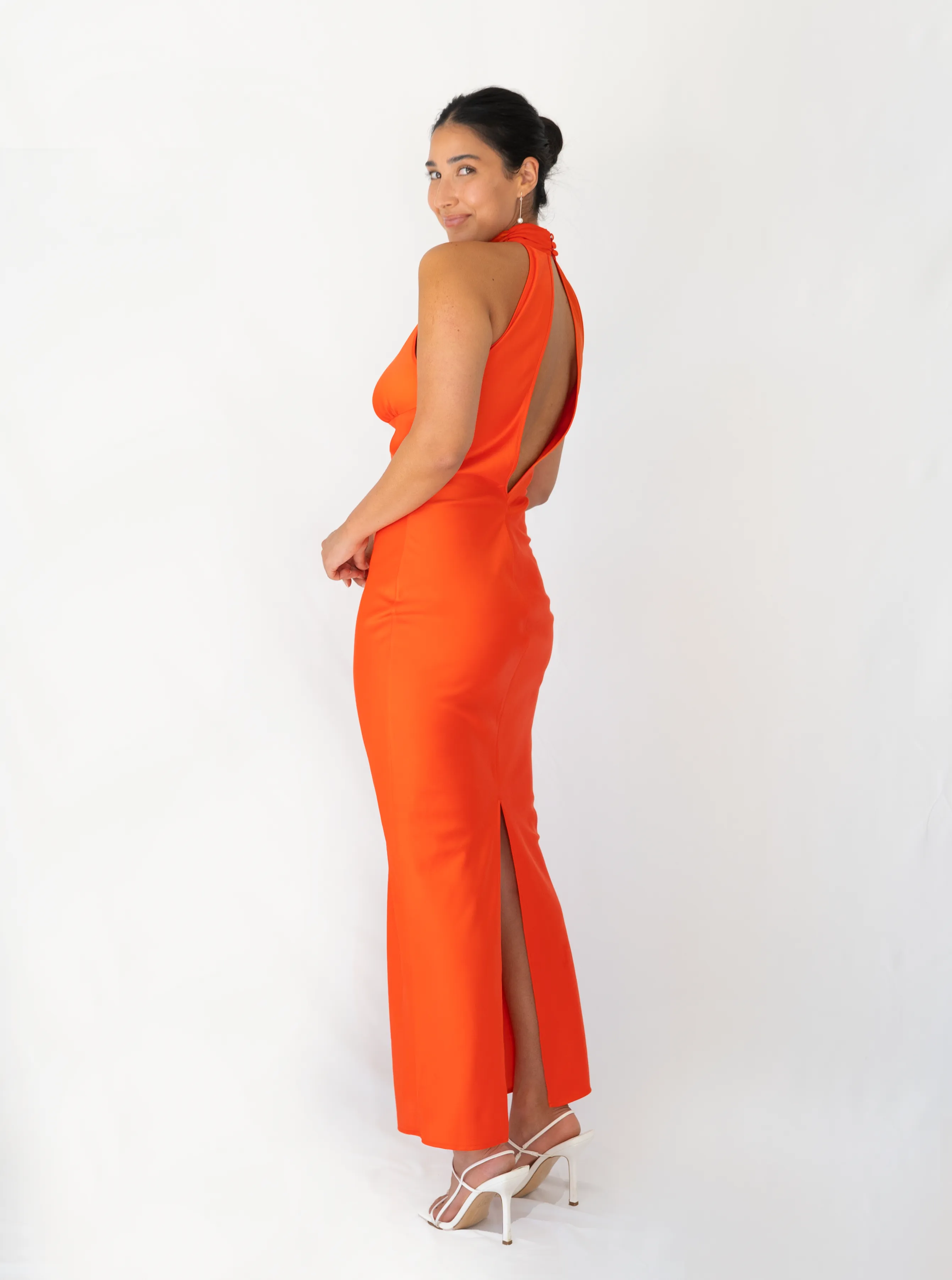 Banks Maxi Dress- Flame