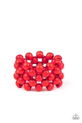 Bracelets Tiki Tropicana - Red B71