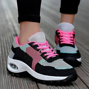 Color Block Breathable Sneakers