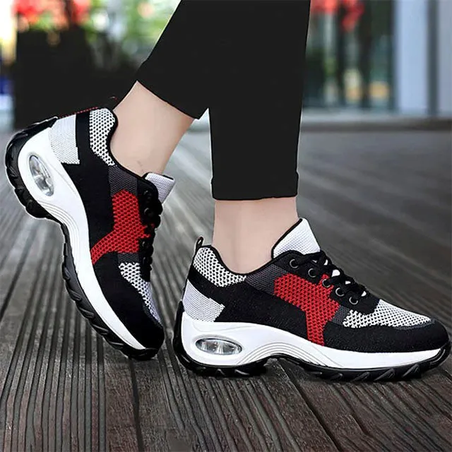 Color Block Breathable Sneakers