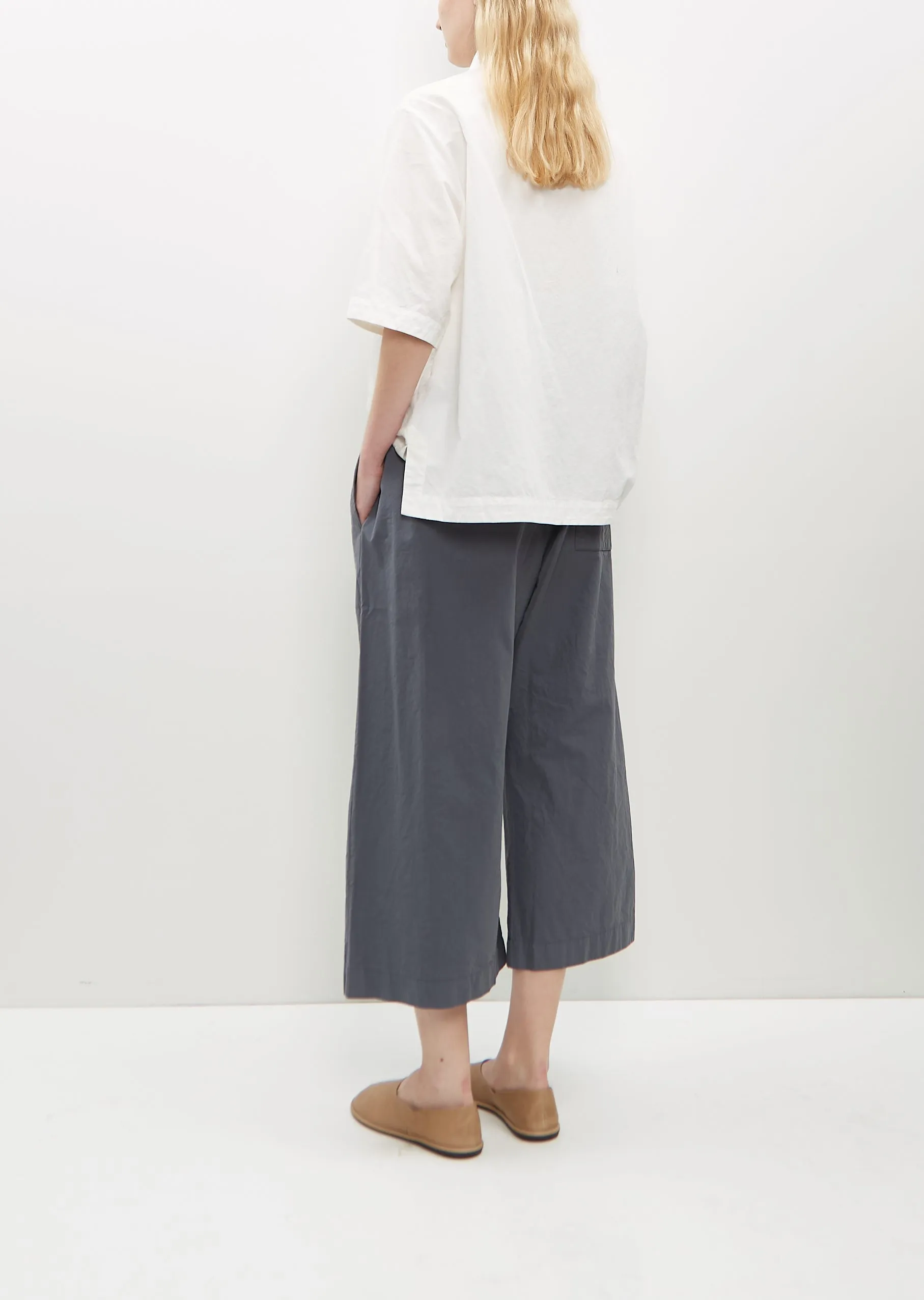 Denmark Cotton Short Pant — Graphite