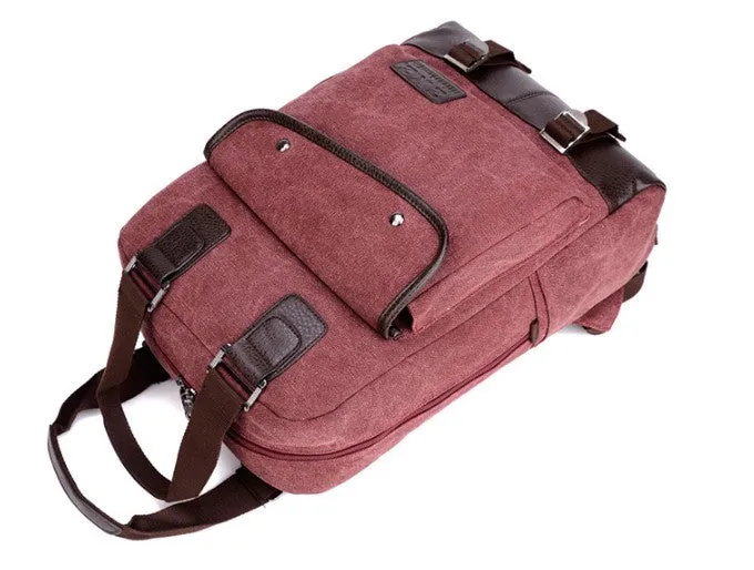 Fashion Women's Canvas Laptop Backpack