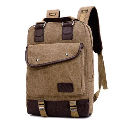 Fashion Women's Canvas Laptop Backpack