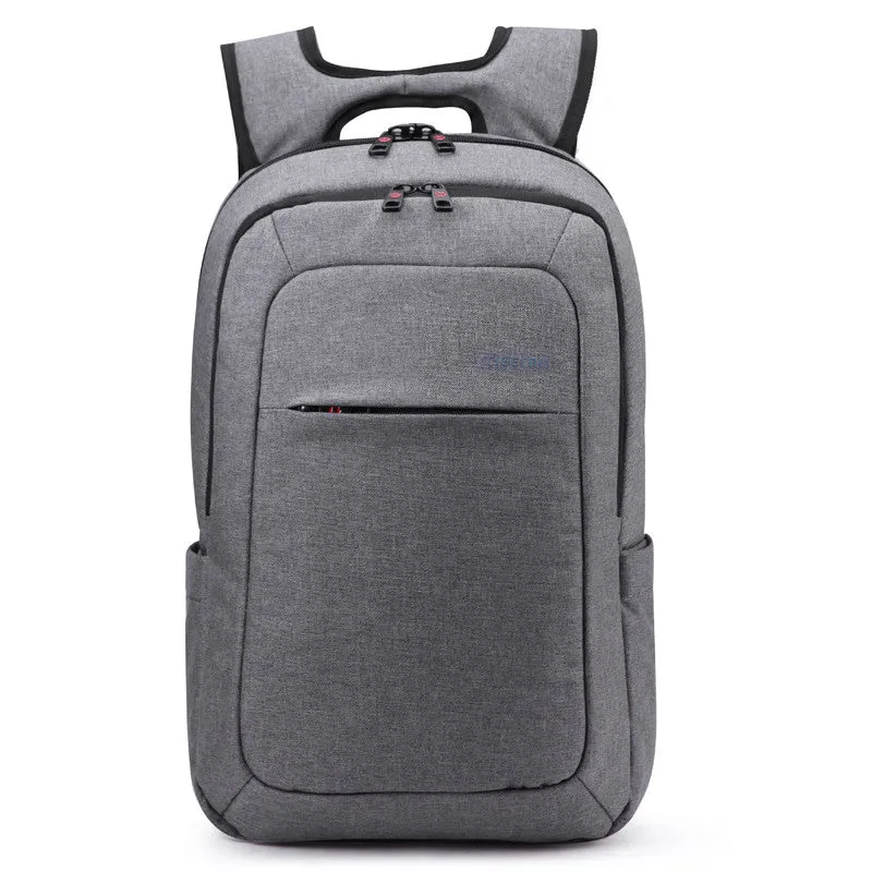 High Quality Solid Color Canvas Men's Backpack