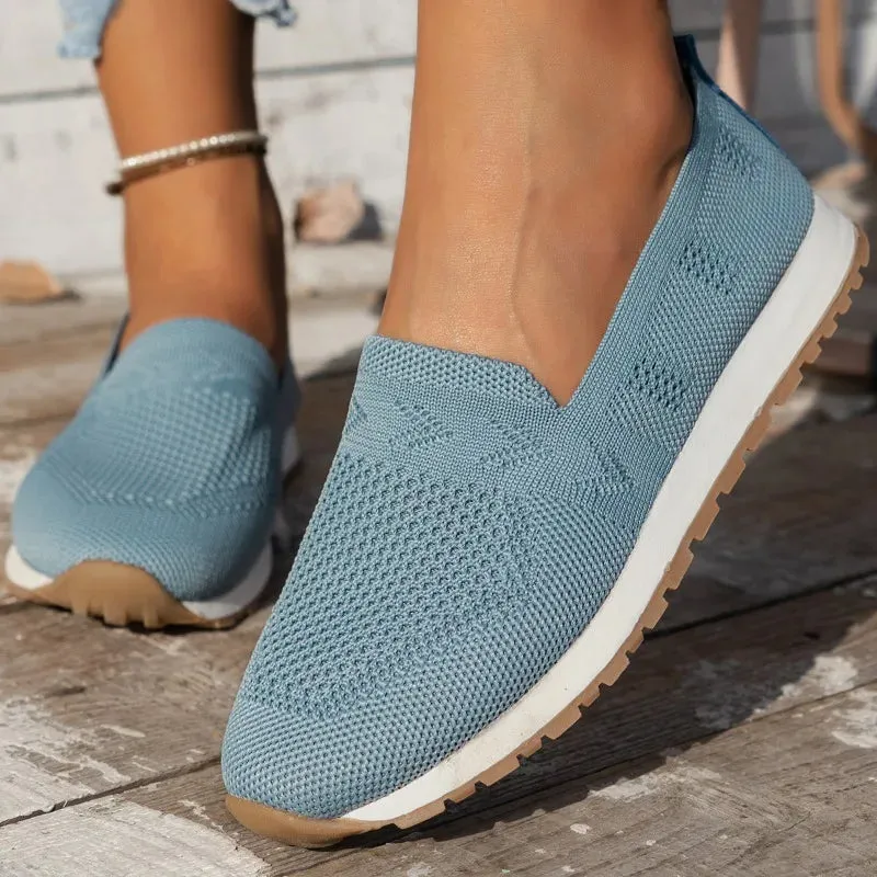 Ivyshape | Breathable Slip-On Sneakers for Women