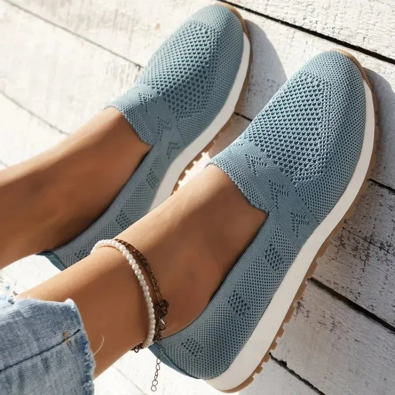 Ivyshape | Breathable Slip-On Sneakers for Women