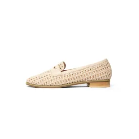 Katie Linen Loafers - Nude ( BEIN )