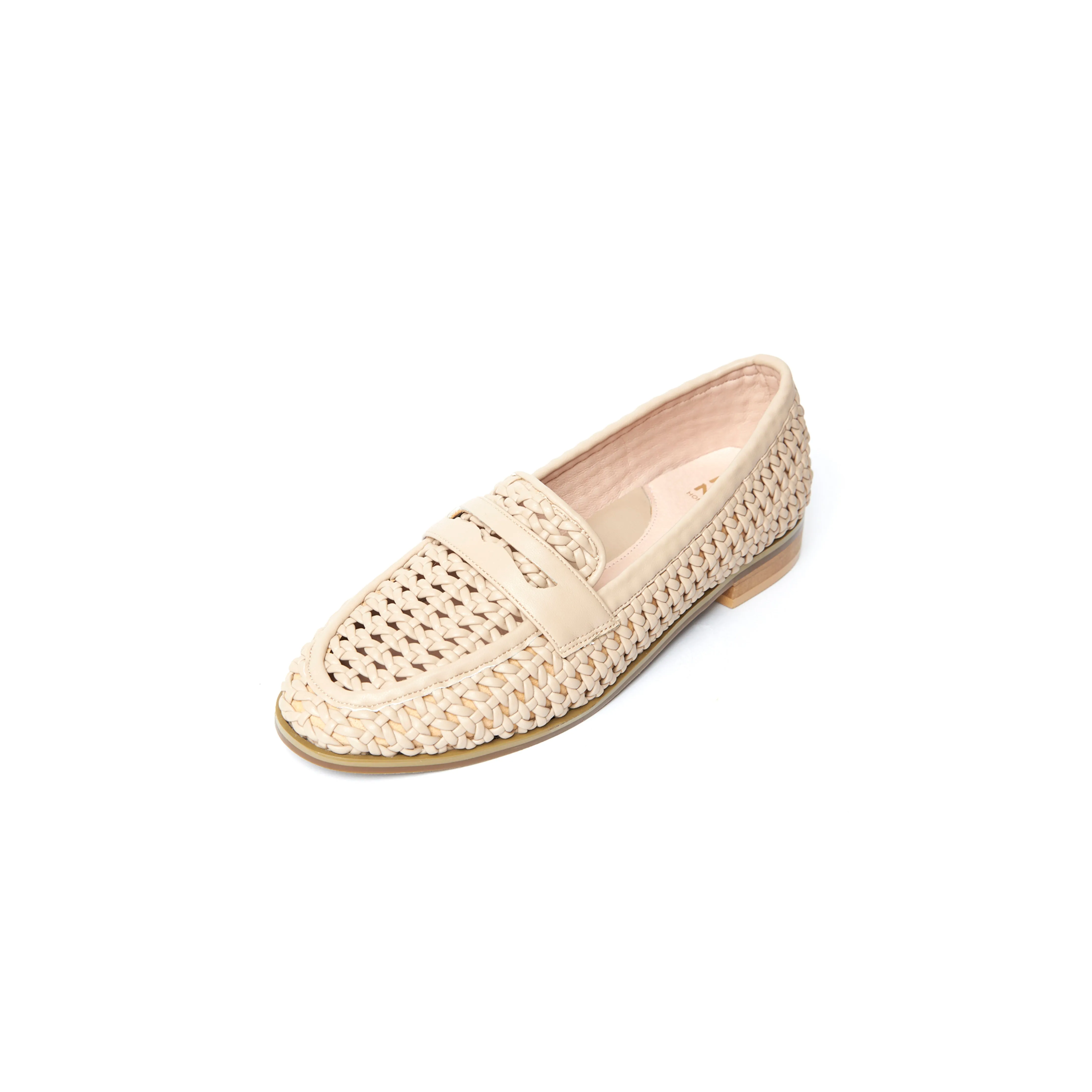 Katie Linen Loafers - Nude ( BEIN )