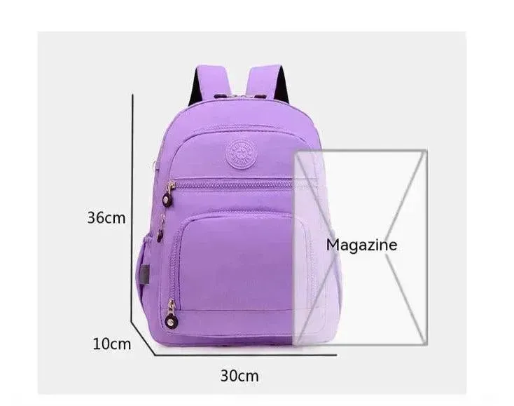 Korean Style Multi-layer Backpack