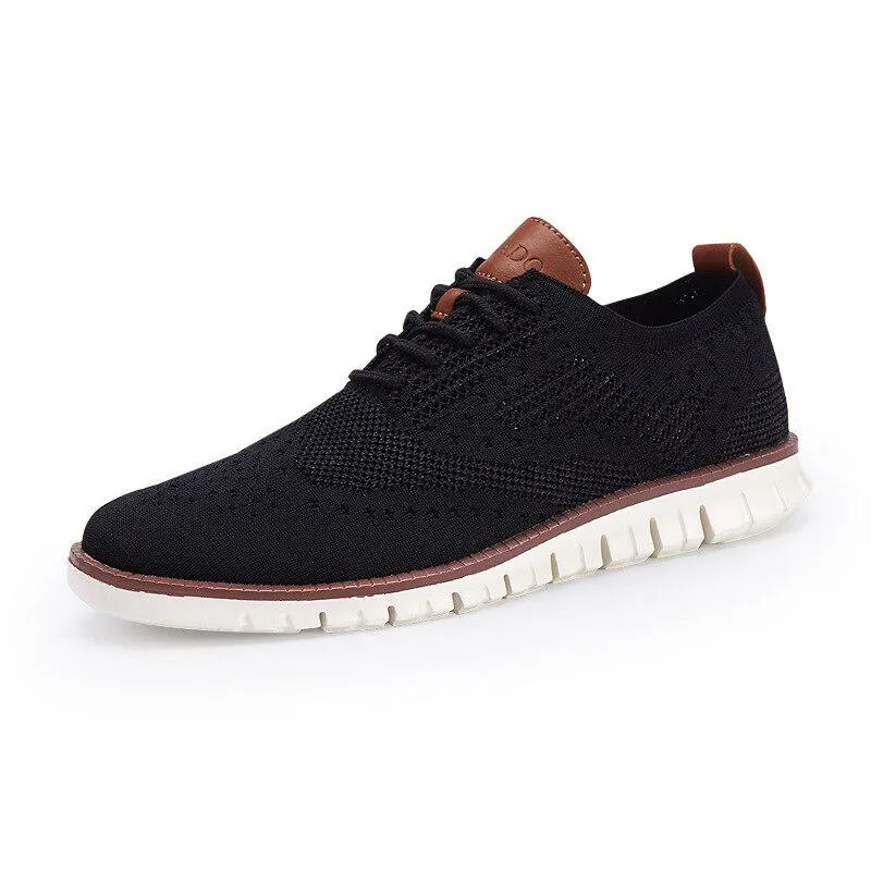 Men's Breathable Knitted Flats