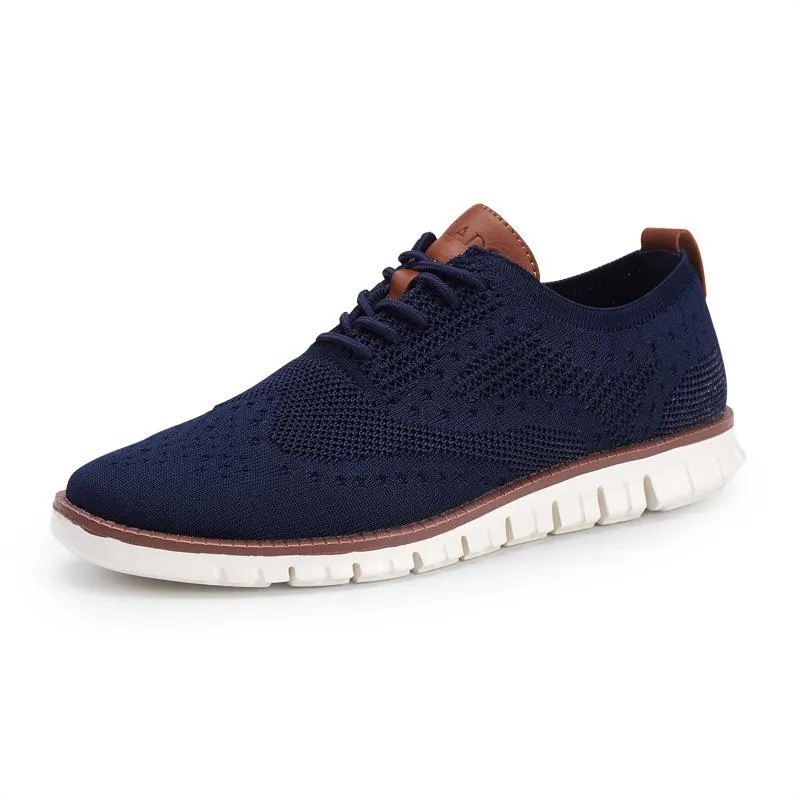 Men's Breathable Knitted Flats