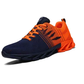 Men's Breathable Lace-Up Sneakers