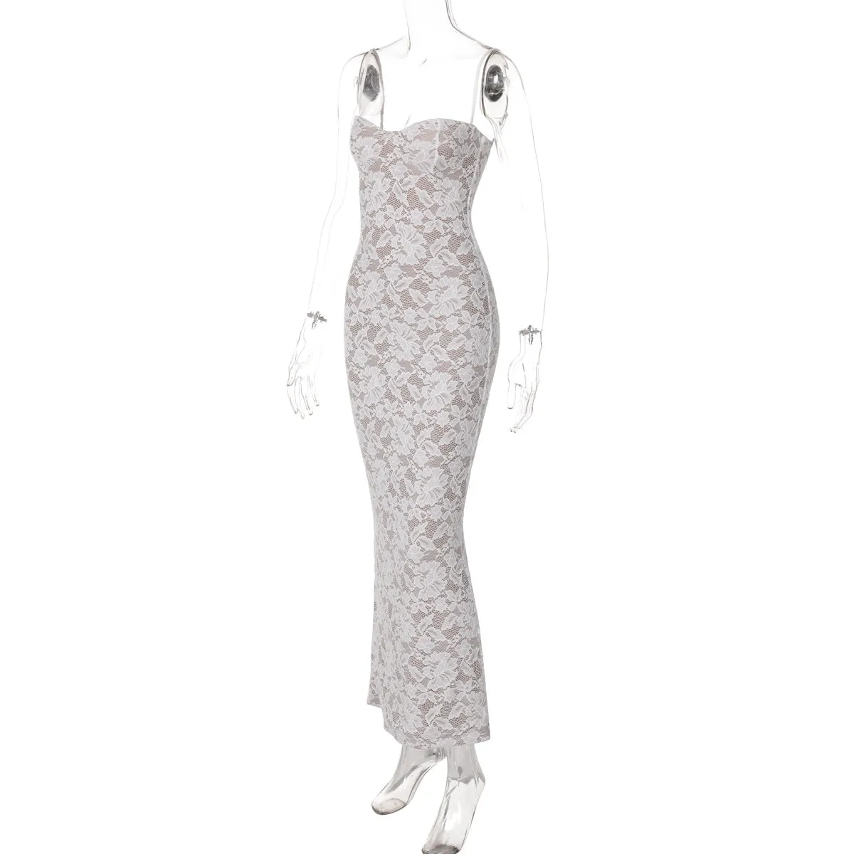 Mireille Lace Maxi Dress