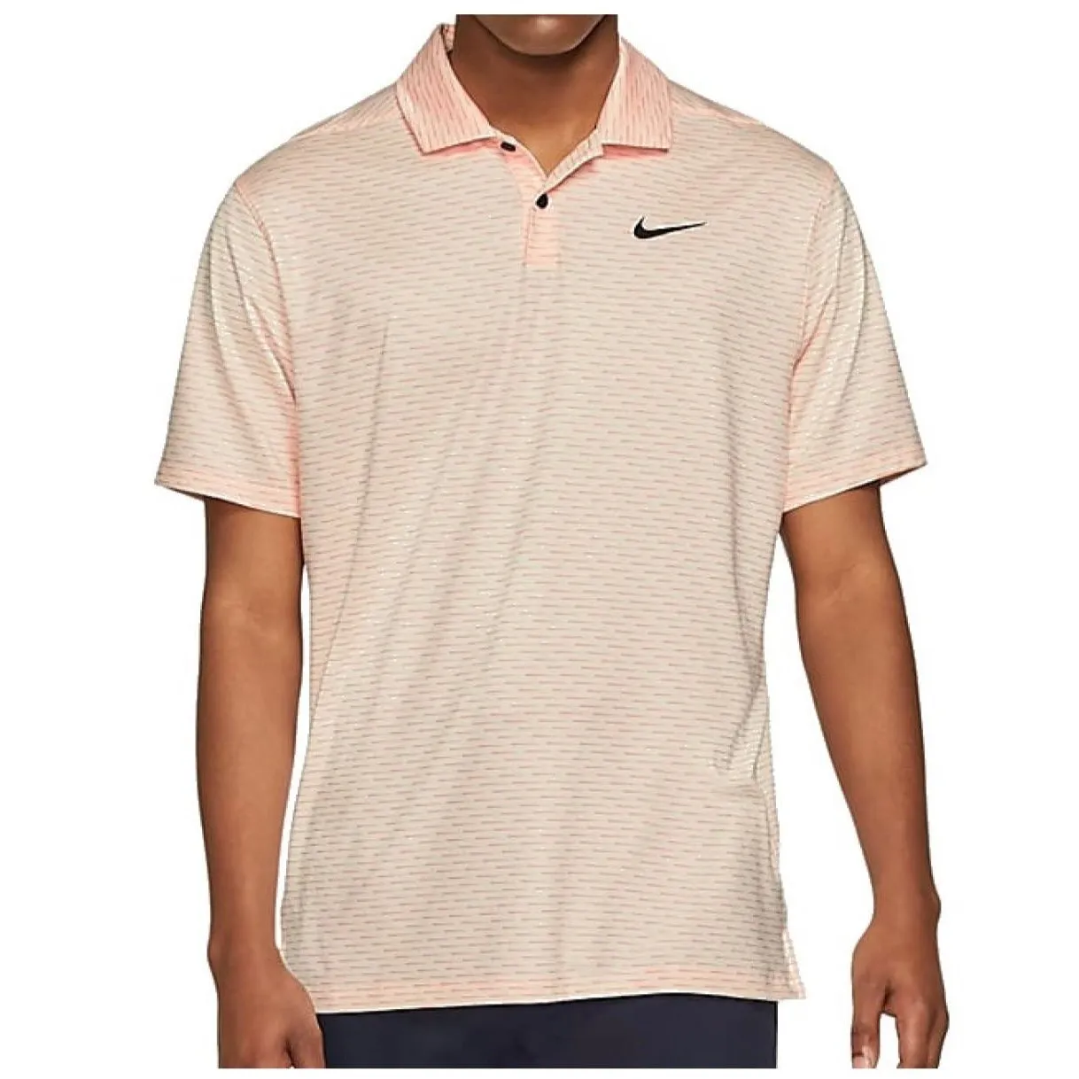 Nike Dry Vapor Striped Golf Polo Shirt CU9798