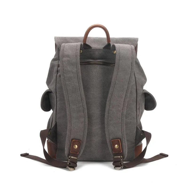 Outdoor Multifunctional Canvas Backpacks