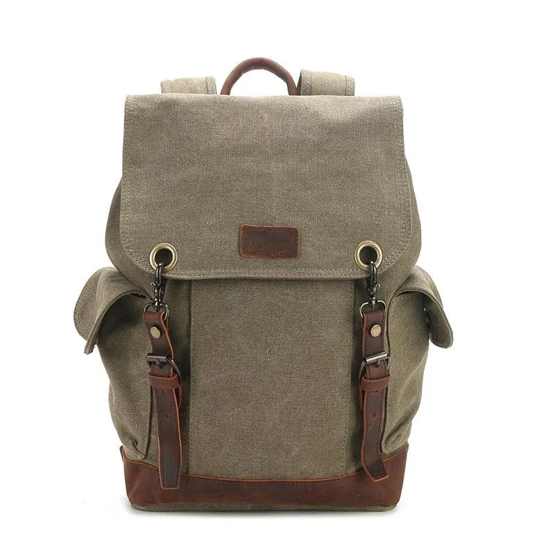 Outdoor Multifunctional Canvas Backpacks