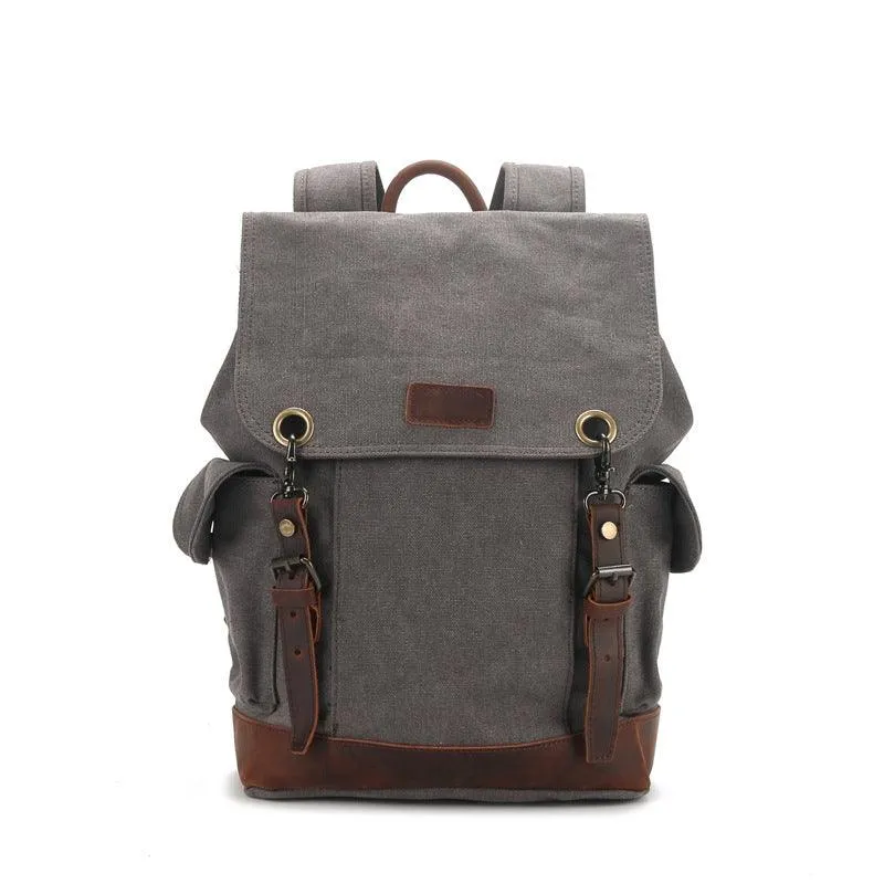 Outdoor Multifunctional Canvas Backpacks