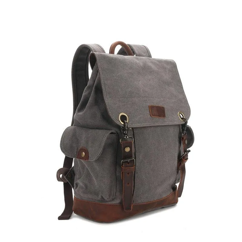 Outdoor Multifunctional Canvas Backpacks