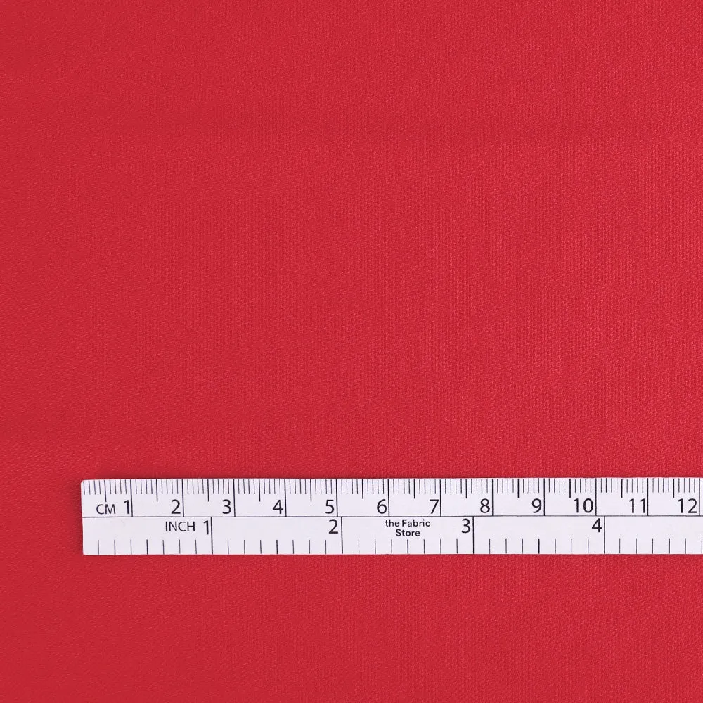 Soft Cotton Twill - Scarlet