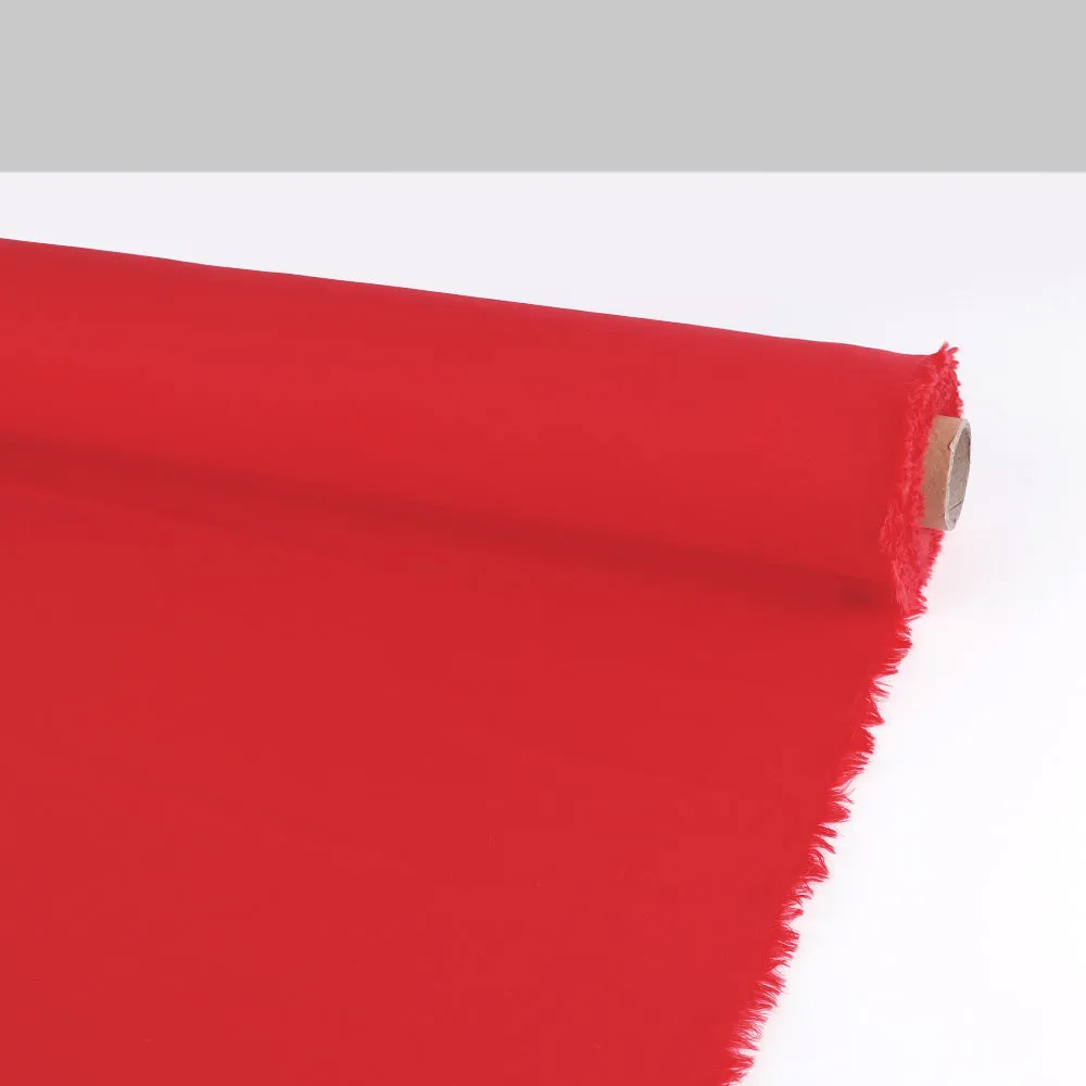 Soft Cotton Twill - Scarlet