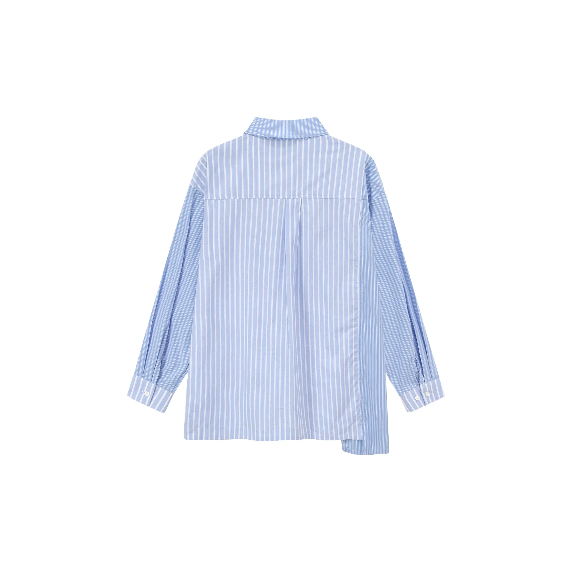 Striped Pocket Loosefit Shirt