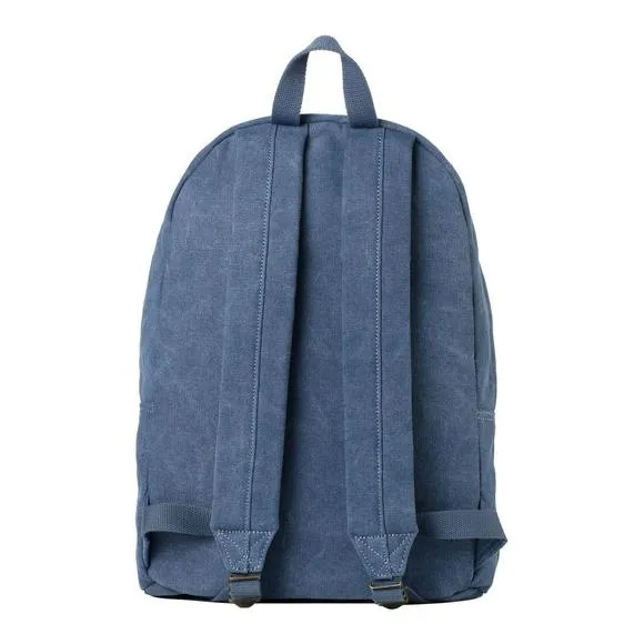 Troop London Organic Cotton Casual Day Backpack  | Blue